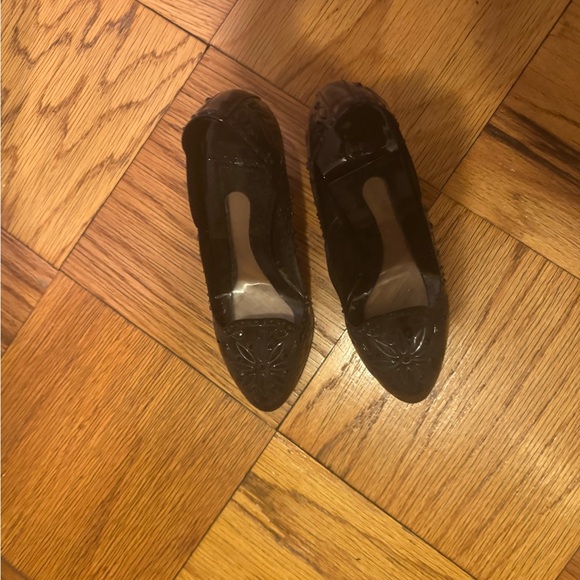 Dolce and Gabbana Cinderella Black Crystal Heels - Picture 4 of 8